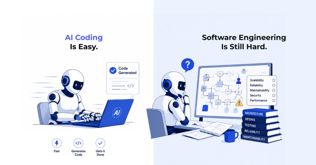 AI coding is easy, engineering is still hard